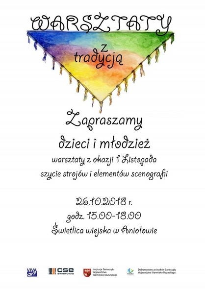 Elbląg, Warsztaty z tradycją w Aniołowie Elbląg, Warsztaty z tradycją w Aniołowie