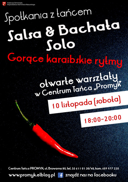 Elbląg, Z cyklu: Spotkania z tańcem. Gorące karaibskie rytmy
