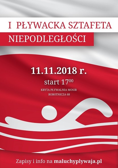 Elbląg, Pływacka Sztafeta Niepodległości