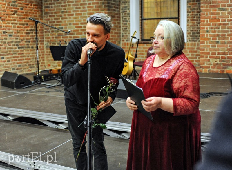 Elbląg, Oskar Mir i Teresa Wojcinowicz (foto Anna Dembińska)
