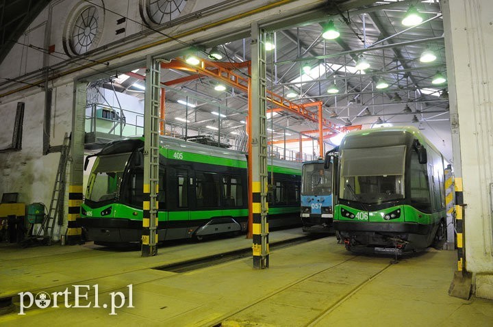 Elbląg, Zajezdnia tramwajowa przy ul. Browarnej Elbląg, Zajezdnia tramwajowa przy ul. Browarnej