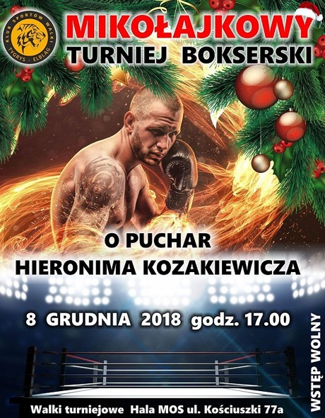 Elbląg, Mikołajkowy Turniej Bokserski już w sobotę