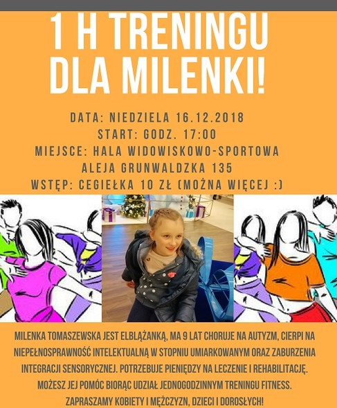 Elbląg, Przygotuj formę na święta i pomóż Milence Elbląg, Przygotuj formę na święta i pomóż Milence