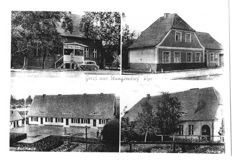 Elbląg, Przedwojenna pocztówka ze wsi Glina Elbląg, Przedwojenna pocztówka ze wsi Glina