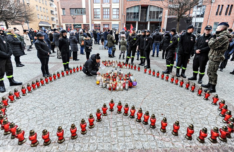 Elbląg, Elbląg pożegnał Pawła Adamowicza