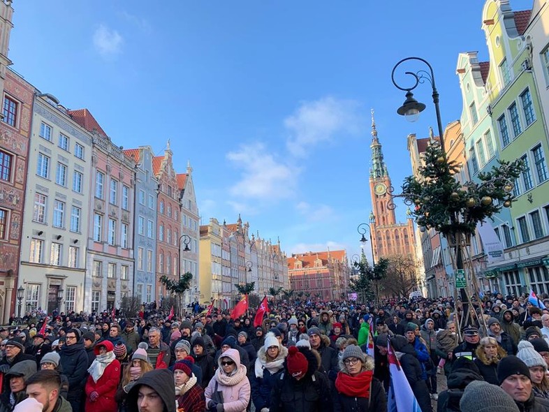 Elbląg, Ostatnia droga Prezydenta