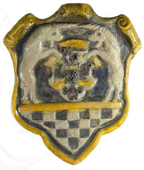 Elbląg, Tarcza piecowa z herbem Prus Królewskich (Historia jednego przedmiotu cz. 161) Elbląg, Tarcza piecowa z herbem Prus Królewskich (Historia jednego przedmiotu cz. 161)