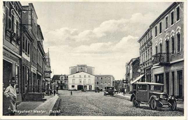 Elbląg, Rynek w Kisielicach przed wojną Elbląg, Rynek w Kisielicach przed wojną