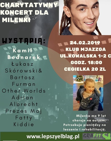 Elbląg, Koncert Bednarka przełożony (aktualizacja) Elbląg, Koncert Bednarka przełożony (aktualizacja)