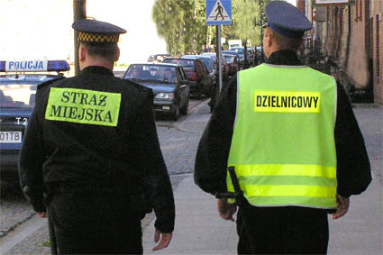 Elbląg, Anioł w kolorze blue