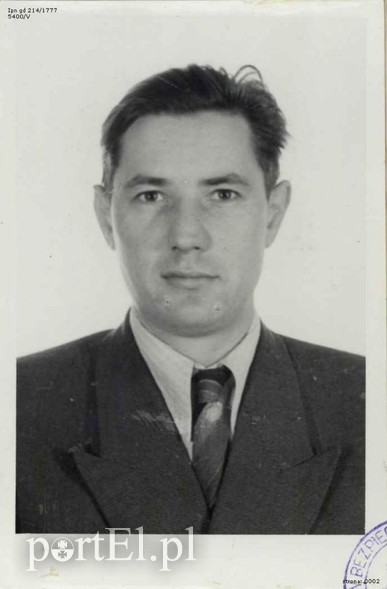 Elbląg, Edmund Fol – zastępca Szefa Powiatowego Urzędu Bezpieczeństwa Publicznego w Elblągu Elbląg, Edmund Fol – zastępca Szefa Powiatowego Urzędu Bezpieczeństwa Publicznego w Elblągu