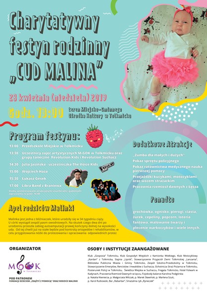 Elbląg, Cud Malina dla Malinki w Tolkmicku