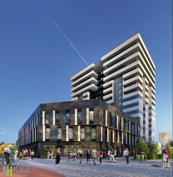 Zawrotne tempo prac w Regal Park Flat & Business