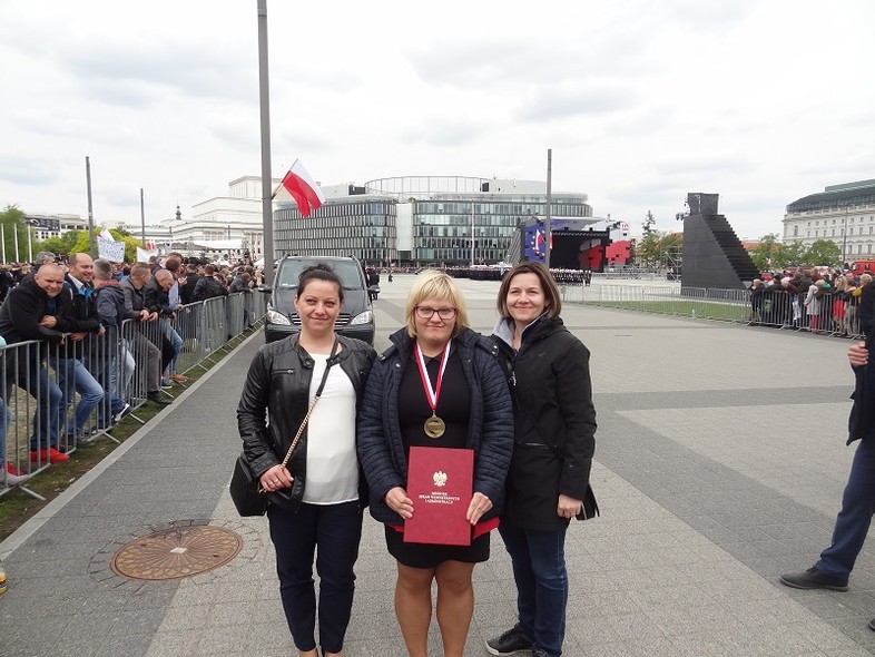 Elbląg, Daria odznaczona medalem „Młody Bohater” Elbląg, Daria odznaczona medalem „Młody Bohater”