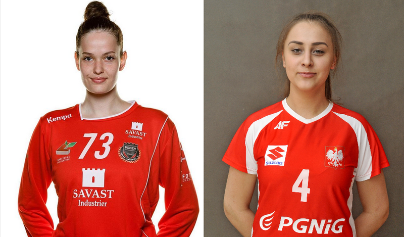 Elbląg, Od lewej: Hafdis Renötudottir i Katarzyna Cygan (źródło: eksstart.pl)