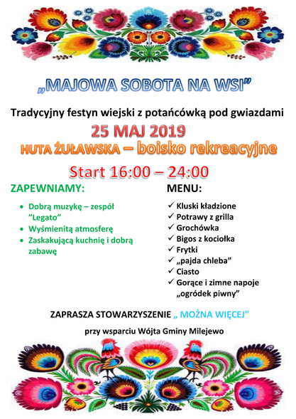 Elbląg, Spędź majową sobotę na wsi