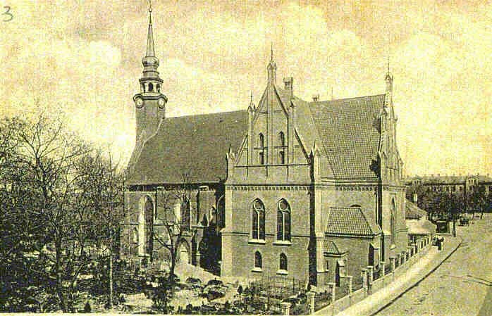 Elbląg, Kościół Bożego Ciała przed wojną Elbląg, Kościół Bożego Ciała przed wojną