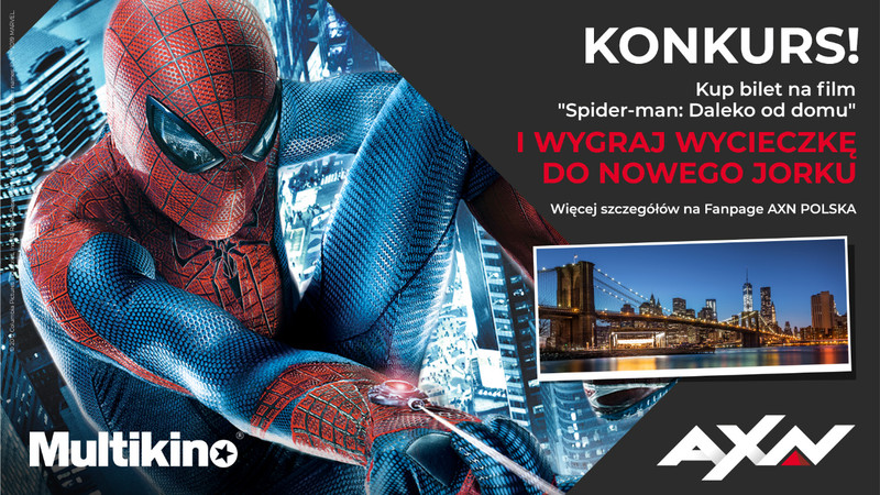 Elbląg, Śladami Spider-Mana - wygraj wycieczkę do Nowego Jorku Elbląg, Śladami Spider-Mana - wygraj wycieczkę do Nowego Jorku