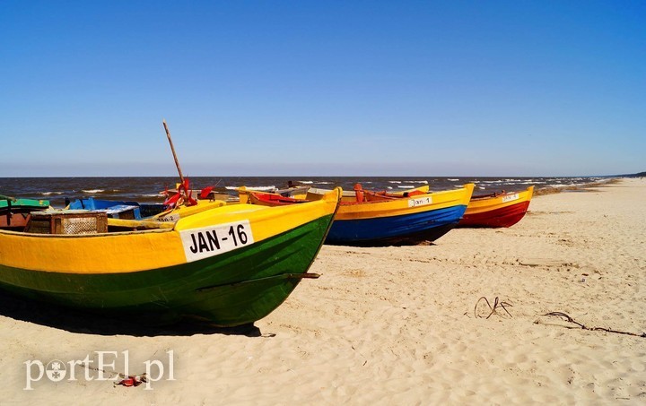Elbląg, Piękny dzień nad morzem (Fotka misiąca,