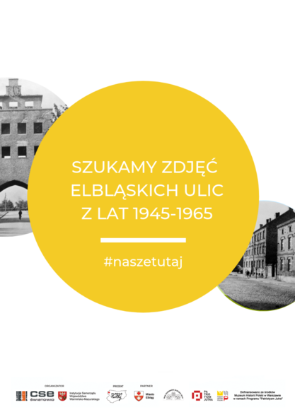 Elbląg, CSE Światowid szuka powojennych zdjęć Elbląga do przewodnika