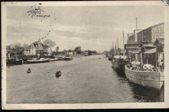 Elbląg, Dawno temu w Elblągu... chłopcy kąpali się w niedozwolonym miejscu Elbląg, Dawno temu w Elblągu... chłopcy kąpali się w niedozwolonym miejscu