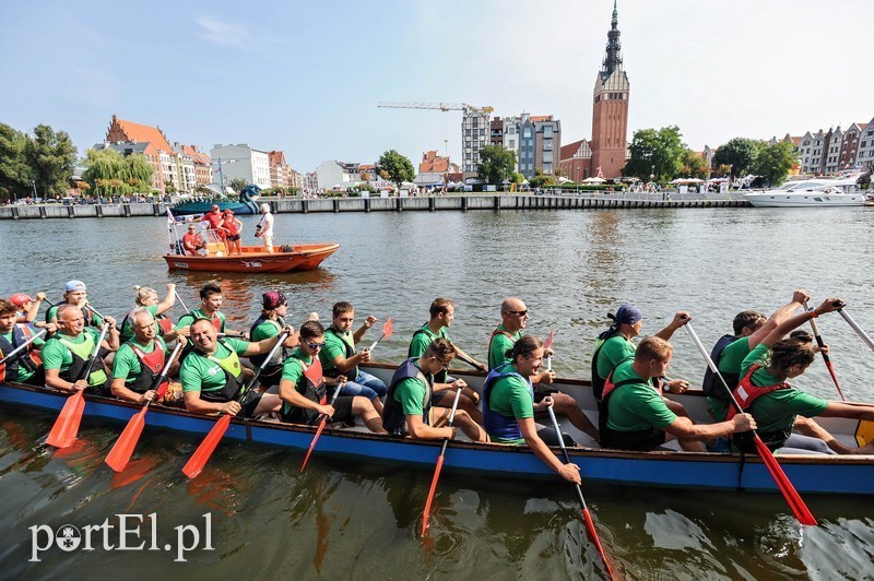 Elbląg, Najlepsza w Wyścigach Smoczych Łodzi okazała się drużyna elbląskiego PTTK