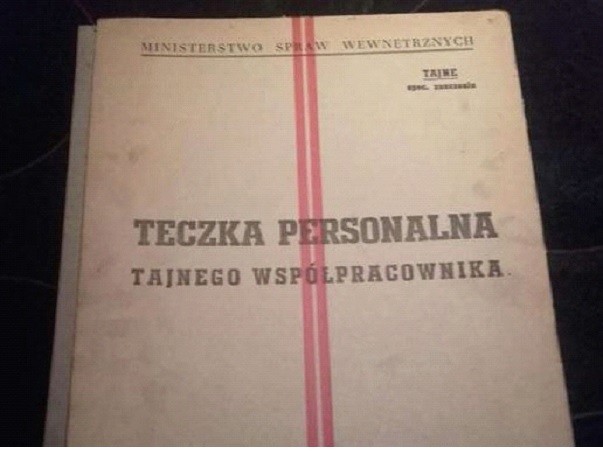 Elbląg, Teczka pracy tajnego współpracownika Elbląg, Teczka pracy tajnego współpracownika