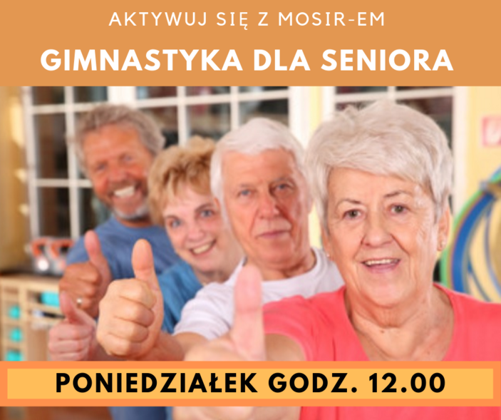 Elbląg, Seniorze, aktywuj się z MOSiR-em Elbląg, Seniorze, aktywuj się z MOSiR-em