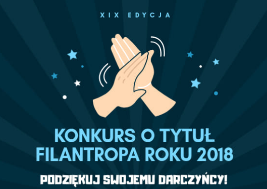 Elbląg, Konkurs o tytuł filantropa roku - podziękuj swojemu darczyńcy