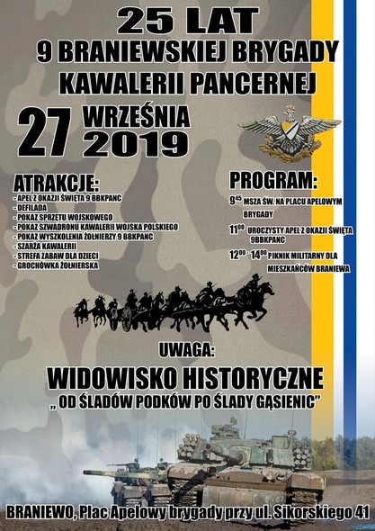 Elbląg, Świętuj z 9. brygadą! Elbląg, Świętuj z 9. brygadą!