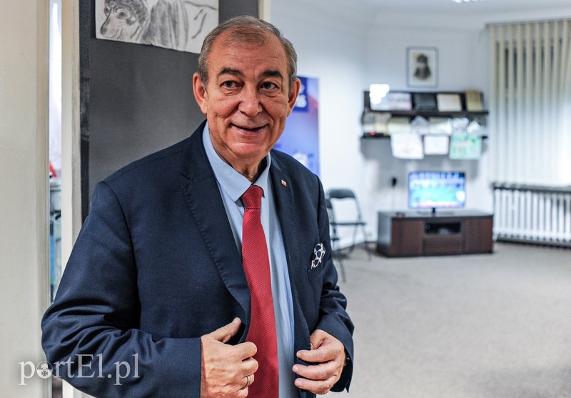 Elbląg, Jerzy Wilk cieszył się z wyników PiS Elbląg, Jerzy Wilk cieszył się z wyników PiS