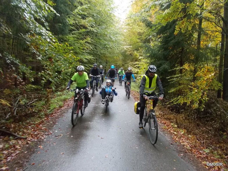 Elbląg, Rowerem do Pachnicowego parku