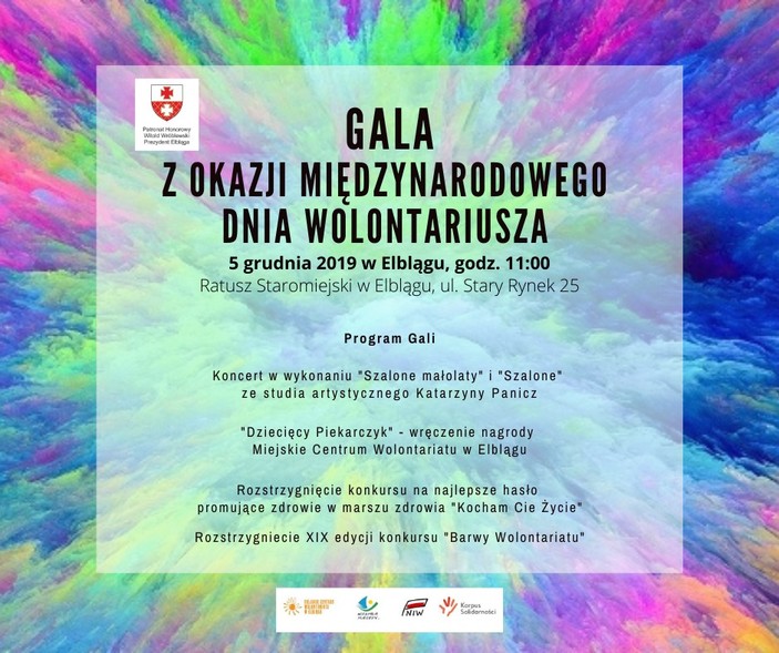 Elbląg, Międzynarodowy Dzień Wolontariusza już w czwartek
