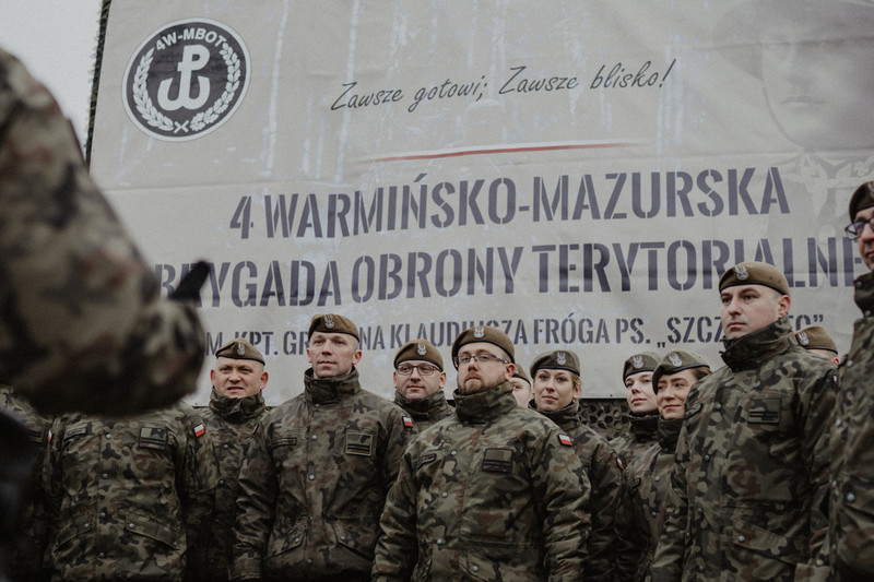 Elbląg, Pierwsza promocja podoficerska terytorialsów