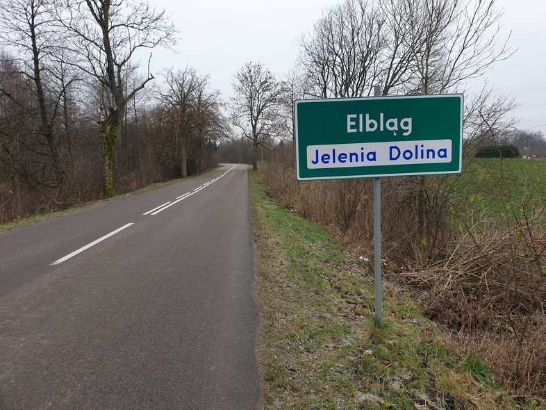 Elbląg, Jelenia Dolina nie jest już traktowana jako teren zabudowany