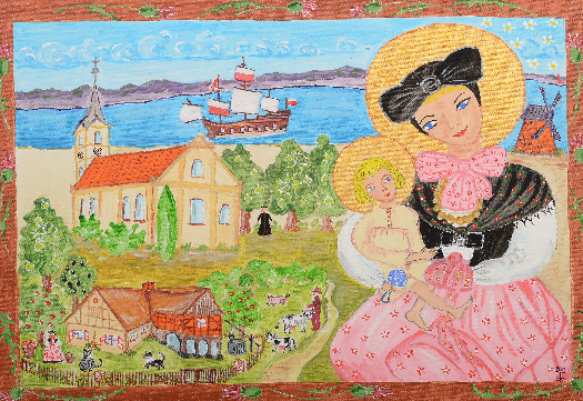 Elbląg, Jestem naiwna obrazem, czyli wystawa prac Danuty Thiel-Melerskiej Elbląg, Jestem naiwna obrazem, czyli wystawa prac Danuty Thiel-Melerskiej