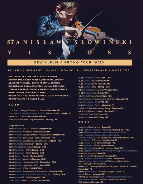 Elbląg, Słowiński zagra Visions w Elblągu Elbląg, Słowiński zagra Visions w Elblągu