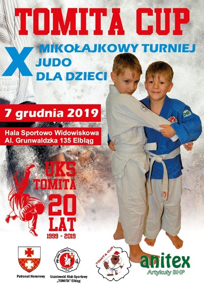 Elbląg, X Mikołajkowy Turniej Judo dla dzieci Elbląg, X Mikołajkowy Turniej Judo dla dzieci