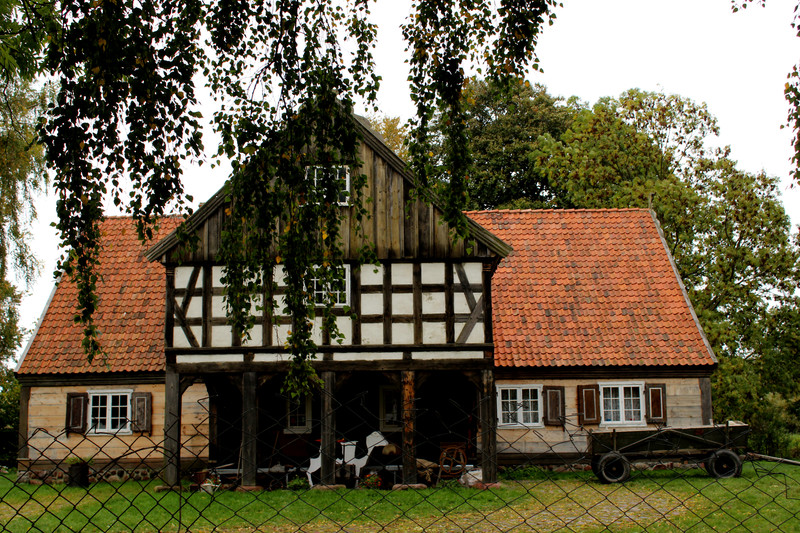 Elbląg, Dom podcieniowy w Cyganku Elbląg, Dom podcieniowy w Cyganku