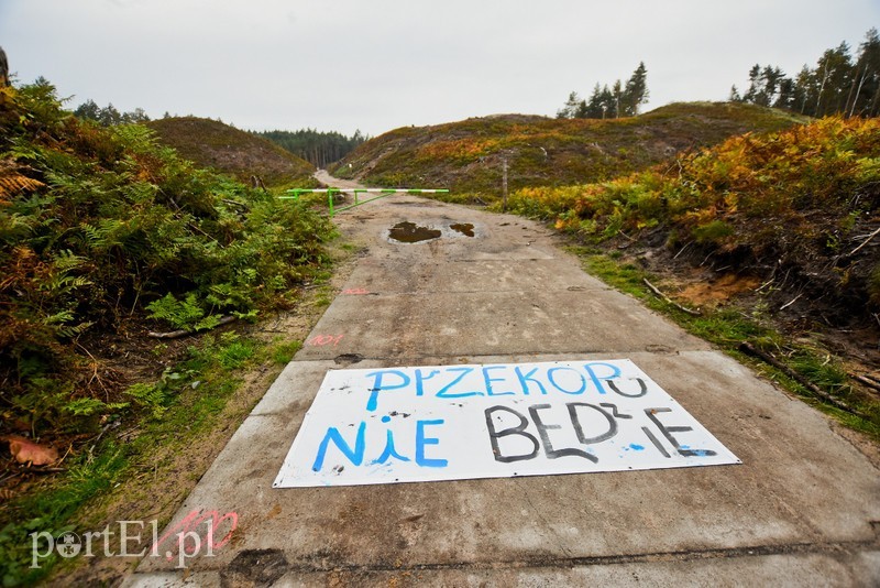 Elbląg, W październiku na Mierzei Wiślanej protestowali aktywiści m.in. z Obozu dla Mierzei Wiślanej