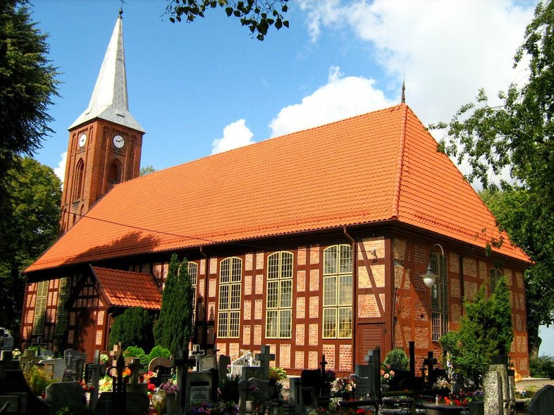 Elbląg, Kościół w Jegłowniku - zdjęcie współczesne Elbląg, Kościół w Jegłowniku - zdjęcie współczesne