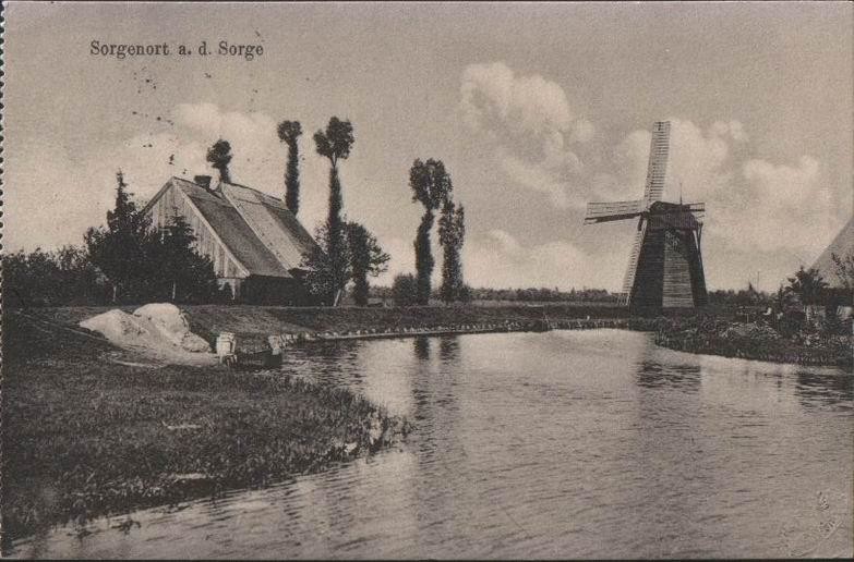 Elbląg, Widok na rzekę Dzierzgoń przed wojną Elbląg, Widok na rzekę Dzierzgoń przed wojną