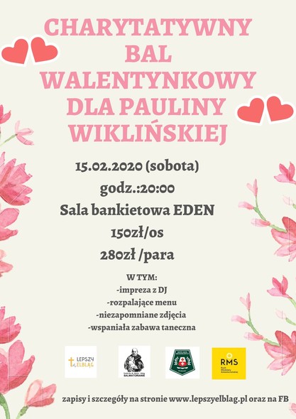 Elbląg, Zapraszają na charytatywny Bal Walentynkowy