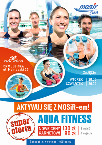 Elbląg, Aqua Fitness: on wygrał zaproszenie