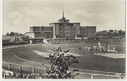 Elbląg, Jahnsportplatz, dzisiejszy stadion Olimpii Elbląg Elbląg, Jahnsportplatz, dzisiejszy stadion Olimpii Elbląg