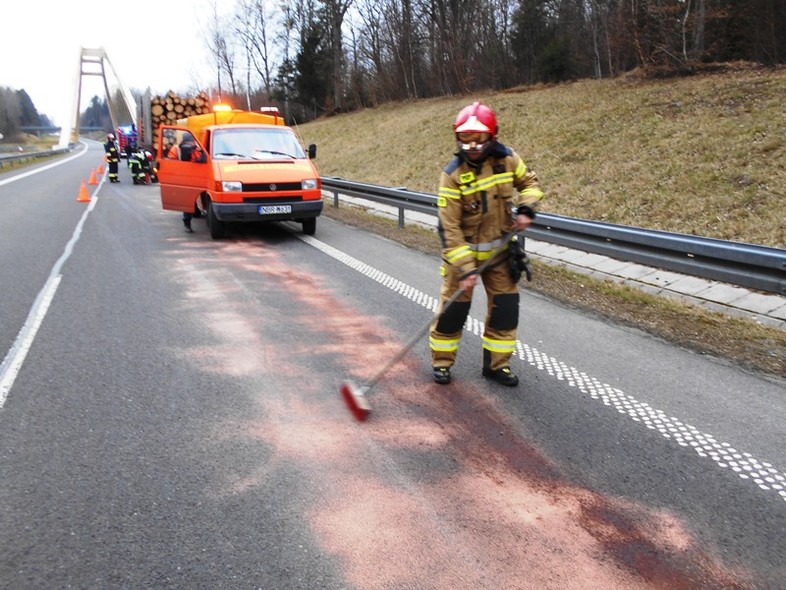 Elbląg, Kłopotliwa plama oleju na S 22