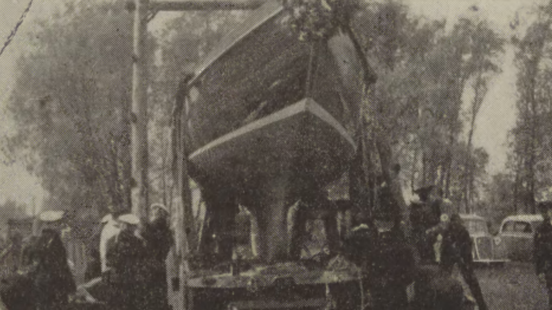 Elbląg, Dawno temu w Elblągu... związek żeglarski "Zalew Wiślany" ochrzcił trzy żaglówki Elbląg, Dawno temu w Elblągu... związek żeglarski "Zalew Wiślany" ochrzcił trzy żaglówki