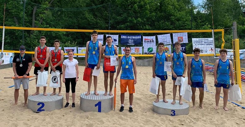 Elbląg, Trzy Medale na plaży dla IKS Atak