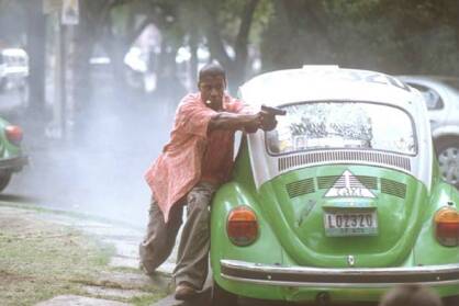 Elbląg, Człowiek w ogniu