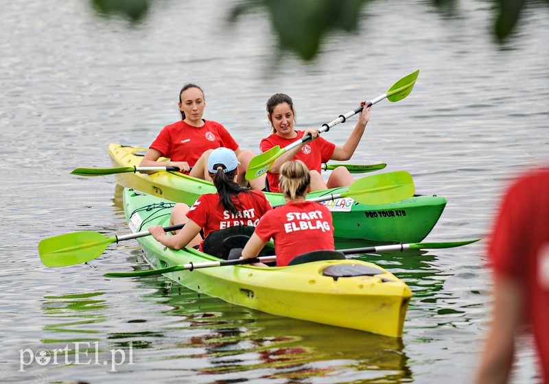 Elbląg, Trening Startu pod okiem triathlonisty